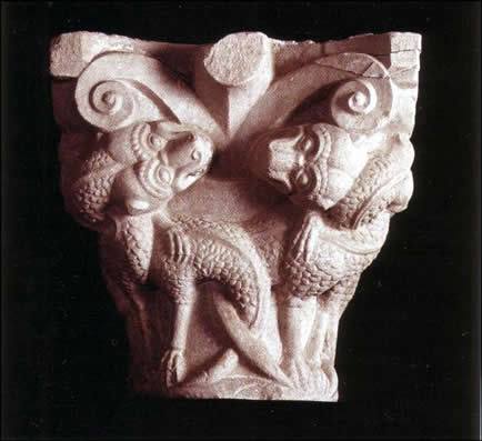 Capitel de San Pedro de Rodes