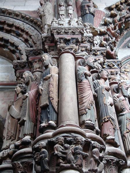 Portico del Paraiso. Catedral de Orense (siglo XIII)